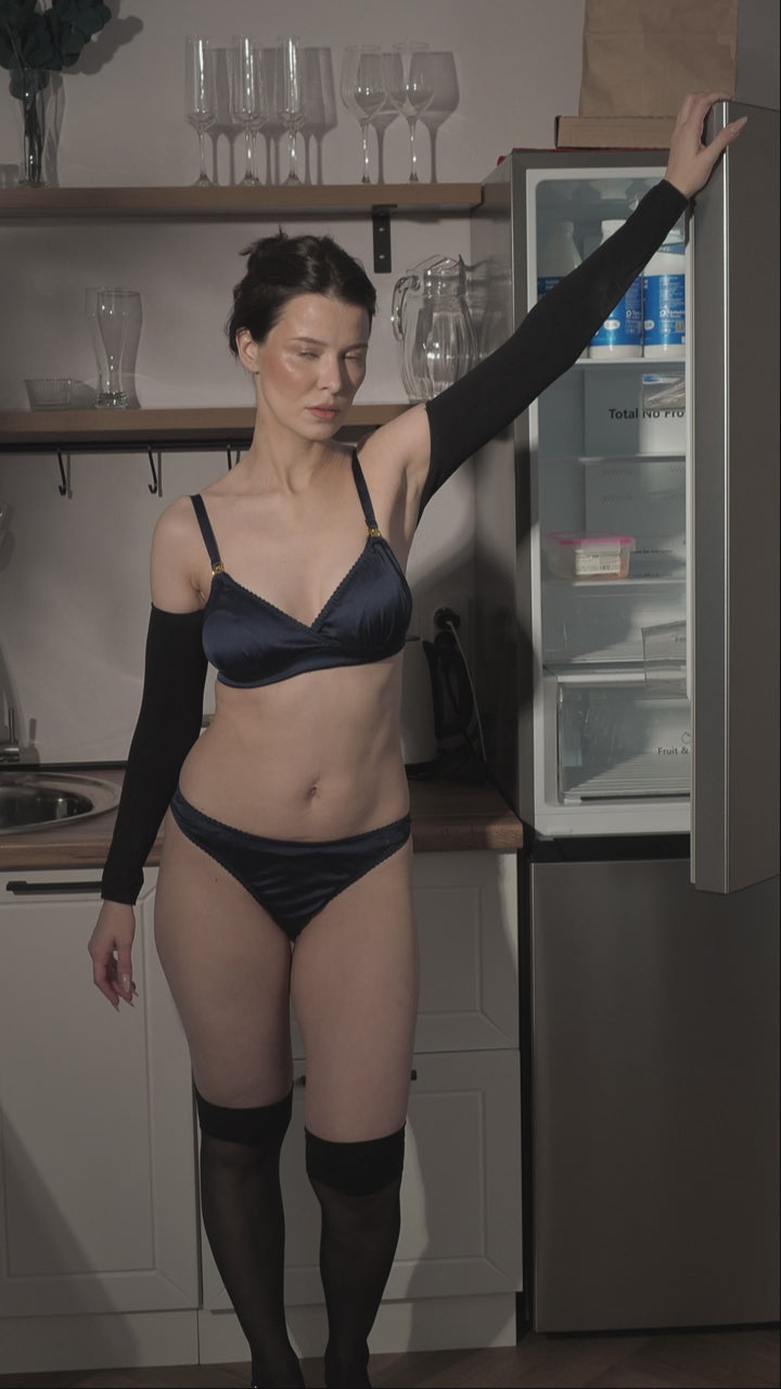 Brasier de Lactancia | Old New Me Azul Marino